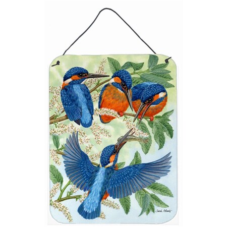 Carolines Treasures Kingfisher Family Wall and Door Hanging Prints ASA2120DS1216